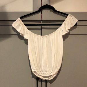 brandy melville strapless shirt